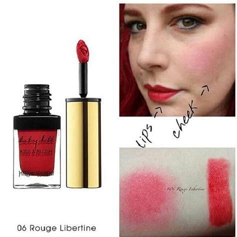 ysl tint kiss and blush|YSL cheek stain.